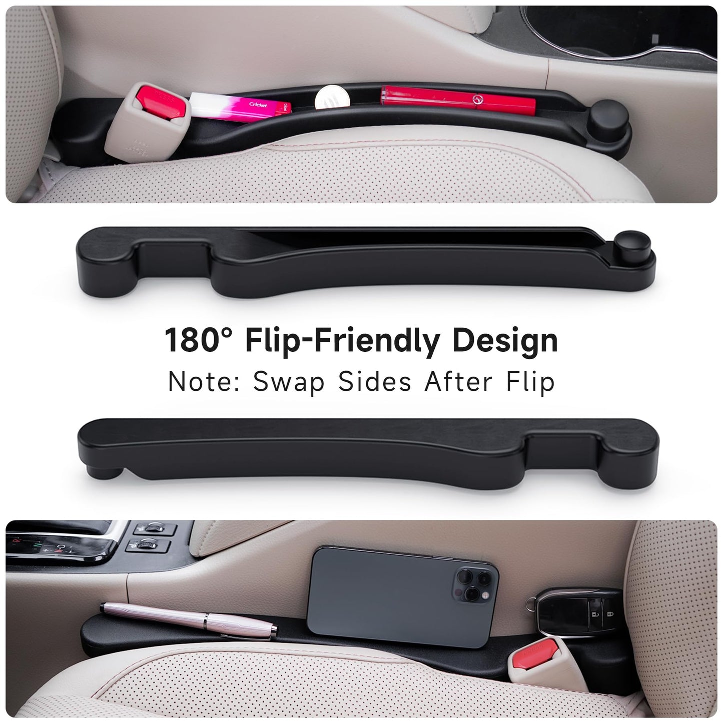 Givifive Soft Foam Car Seat Gap Stopper for SUV & Truck