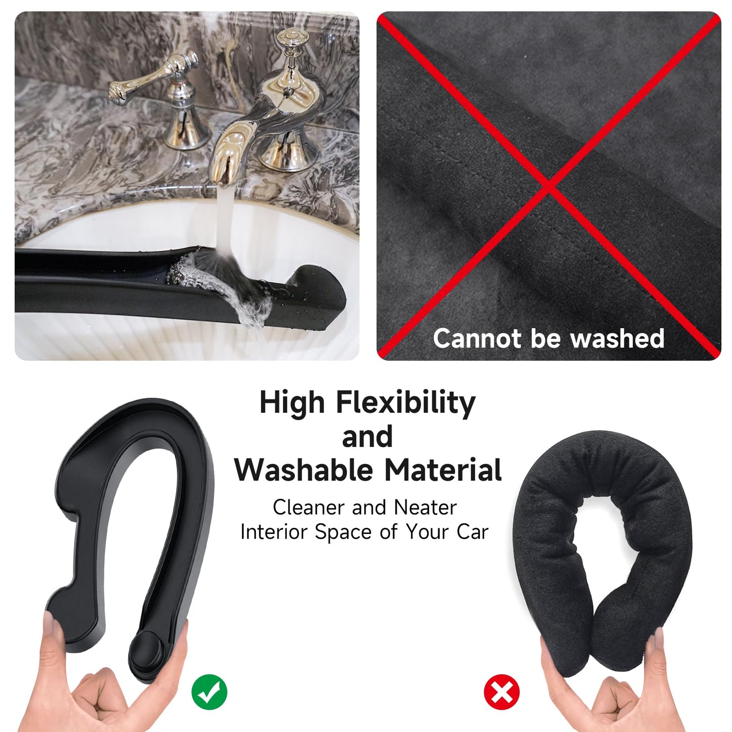 Givifive Soft Foam Car Seat Gap Stopper for SUV & Truck