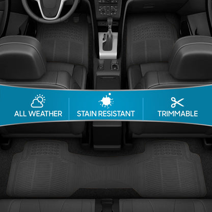 BDK Universal Fit Car Floor Mats for SUV & Truck