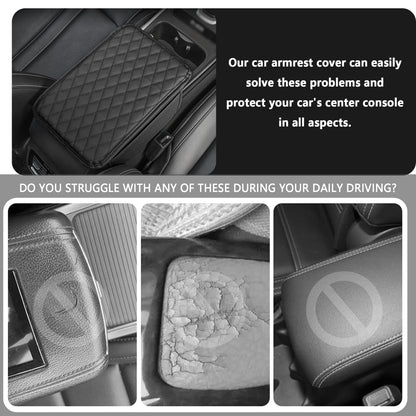 Stacool Car Armrest Cushion Cover – Black